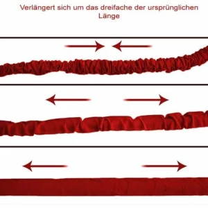 Grafner® 1/2″ Flexibler Gartenschlauch 30 Meter Rot Inkl. 10 Funktionen Brause 11