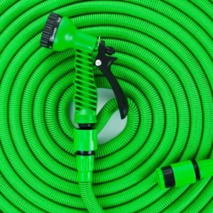 Grafner® Premium Basic Flexibler Gartenschlauch Wasserschlauch 30m Grün 15