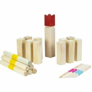 Grafner® Kubb Holzspiel 21 Teiliges Outdoor Spiel 9