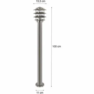 Grafner® Edelstahl-Wegeleuchte WL10928 13