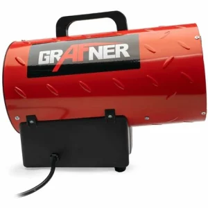 Grafner® Gasheizer Gasheizgebläse Heizlüfter Bauheizer 15kW Heizstrahler EH10937 15